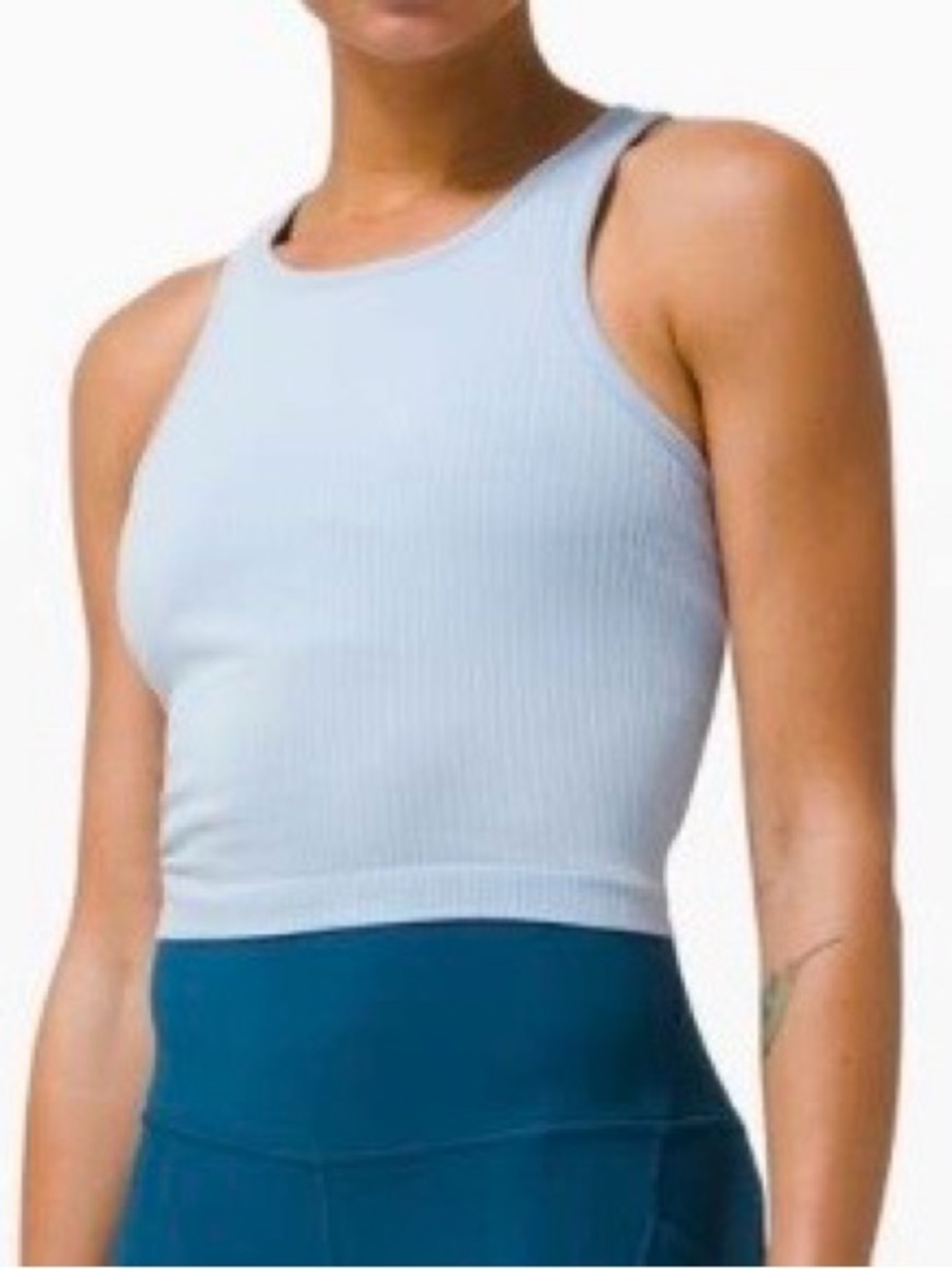 Lululemon Ebb To Street Racerback Crop Tank-
Size 10